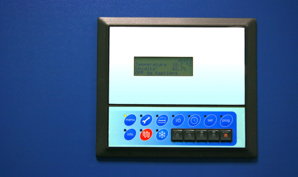 Temperaturkontrolle Rechenzentrum